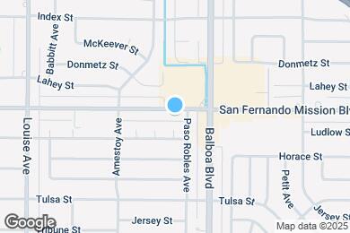 Map image of the property - 17044 San Fernando Mission Blvd