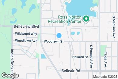 Map image of the property - 606 Woodlawn St