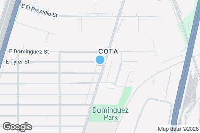 Map image of the property - 21109 S Santa Fe Ave