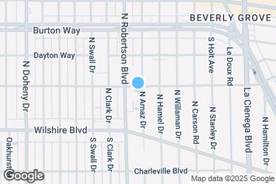 Map image of the property - 163 N Arnaz Dr