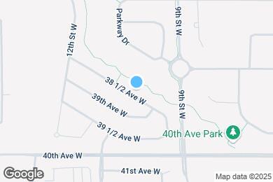 Map image of the property - 994 38 1/2 Ave W