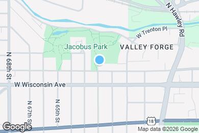 Map image of the property - 6132 W Wells St