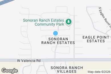Map image of the property - 8351 W Screech Owl Dr