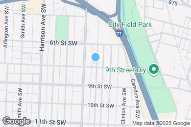 Map image of the property - 641 Garfield Ave SW