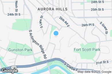 Map image of the property - 2619 S Joyce St