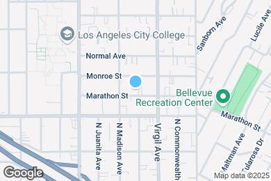 Map image of the property - 4039 Marathon St