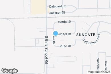 Map image of the property - 439 Venus Dr