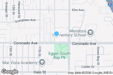 Map image of the property - 1061 18th St