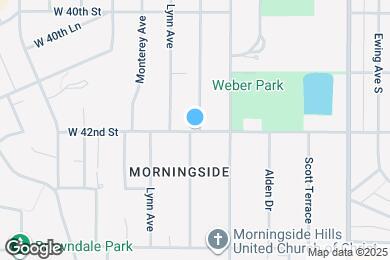 Map image of the property - 4324 W 42nd St