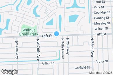 Map image of the property - 7438 Taft St