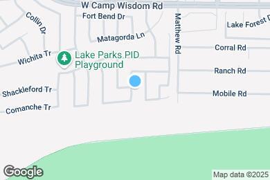 Map image of the property - 5448 Kleberg Dr
