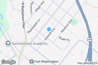 Map image of the property - 208 Summit Ave