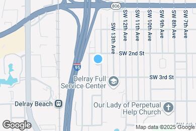 Map image of the property - 222 SW 14th Ave