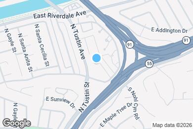Map image of the property - Villas at Anaheim Hills