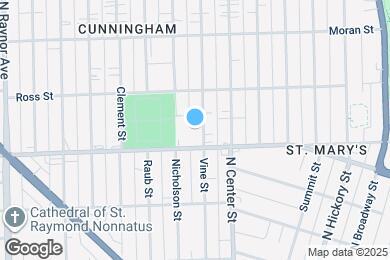 Map image of the property - 809 Vine St
