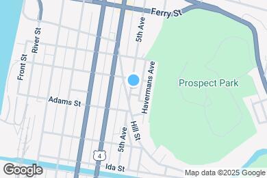 Map image of the property - 1260 5th Ave