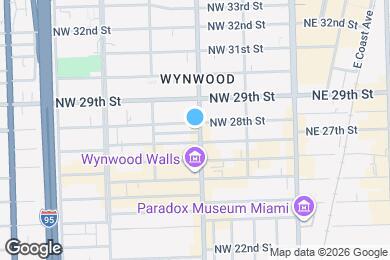 Map image of the property - 2700 NW 2nd Ave