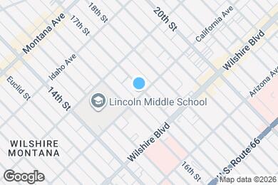 Map image of the property - 1629 California Ave