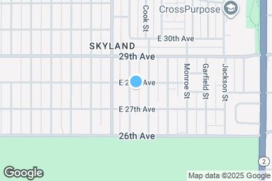 Map image of the property - 2740 Adams St