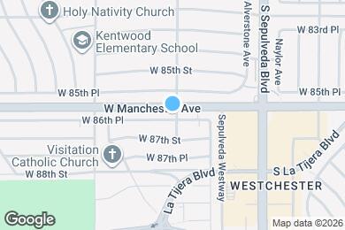Map image of the property - 6441 W 86th Pl