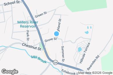 Map image of the property - 114 Grove St