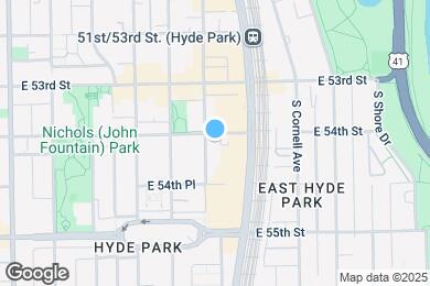 Map image of the property - 5407 S Harper Ave