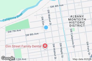 Map image of the property - 731 SW Elm St