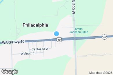 Map image of the property - 2142 W US Hwy 40