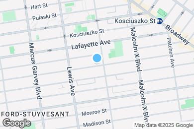 Map image of the property - NO FEE! NEW 3 BED floor-thru in Bed Stuy B...