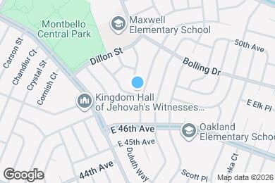 Map image of the property - 14563 E Elk Pl