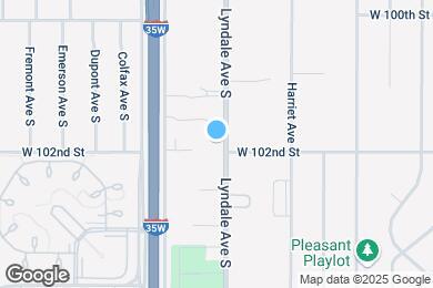 Map image of the property - 10152 Lyndale Ave S
