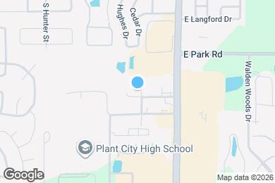 Map image of the property - 1809 Avon St