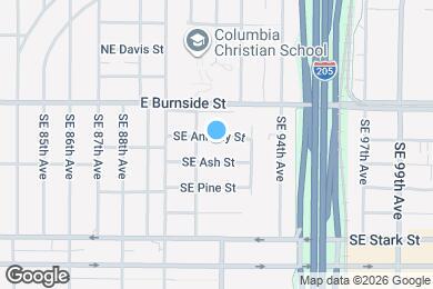 Map image of the property - 9134 SE Ankeny St