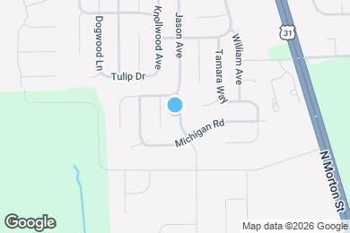 Map image of the property - 3942 Jason Ave