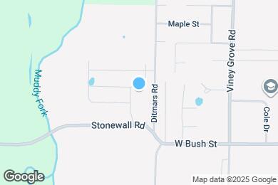 Map image of the property - 981 PEBBLE Dr
