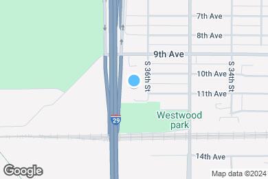 Map image of the property - Westwood Apartments