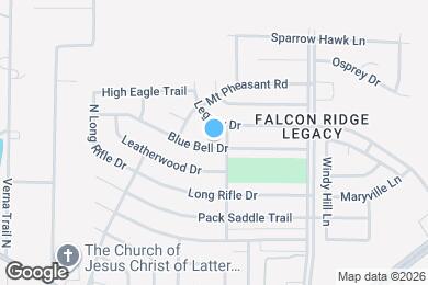 Map image of the property - 10008 Blue Bell Dr