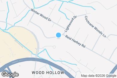 Map image of the property - 1100 Lightwood Dr
