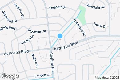 Map image of the property - Fully Remodeled End-Unit Townhome Near Pet...