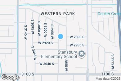 Map image of the property - 2907 S 2910 W
