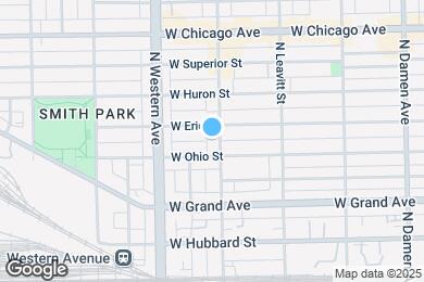 Map image of the property - 612 N Oakley Blvd