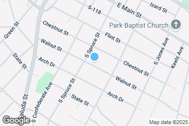 Map image of the property - 517 Walnut St