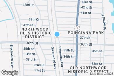 Map image of the property - 3717 Pinewood Ave