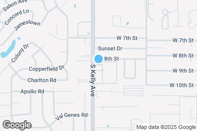 Map image of the property - Rosewood Manor Senior Apartments