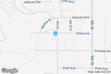 Map image of the property - 3126 4th St