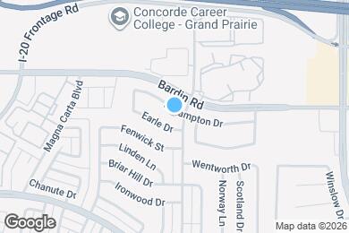 Map image of the property - 2807 N Hampton Dr