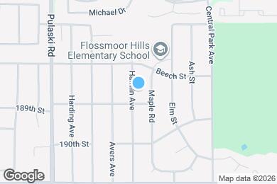 Map image of the property - 831 Hamlin Ave