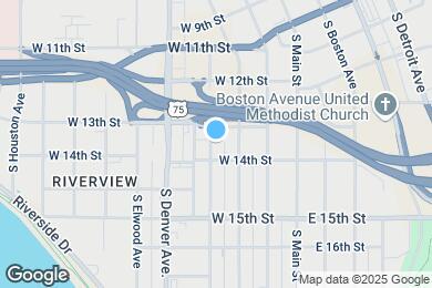 Map image of the property - 1315 S Carson Ave