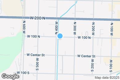 Map image of the property - 388 W 100 N