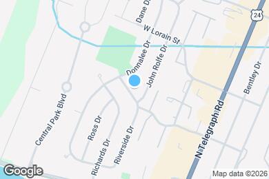 Map image of the property - 422 Theodore Dr